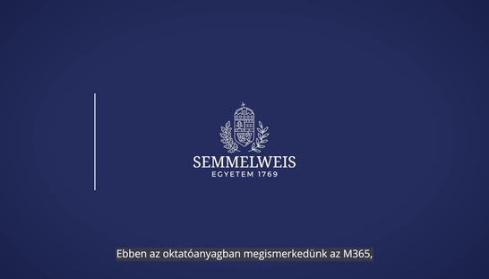 M365 vagy O365 kezdő oldala, beállításai