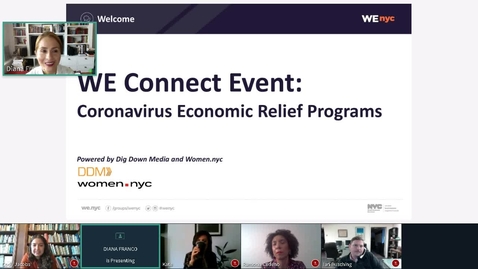 Thumbnail for WE NYC: Economic Relief Webinar - Recording