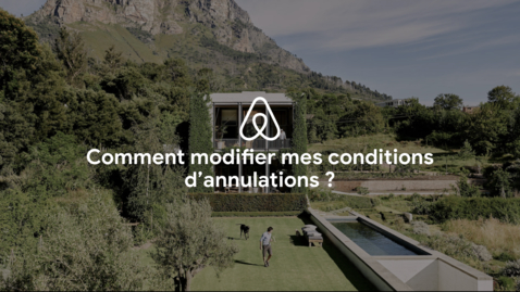 Thumbnail for Comment modifier mes conditions d'annulations