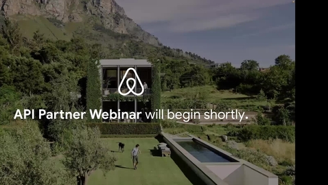 Thumbnail for entry Airbnb API -- H1 2023 Partner Webinar