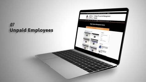 Thumbnail for HDMS 07 - Unpaid Employees