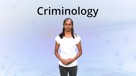 Thumbnail for entry Criminology Terminology