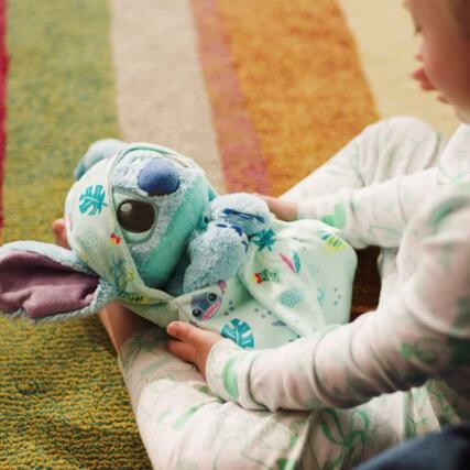 Plush baby Stitch with blanket Disney Store