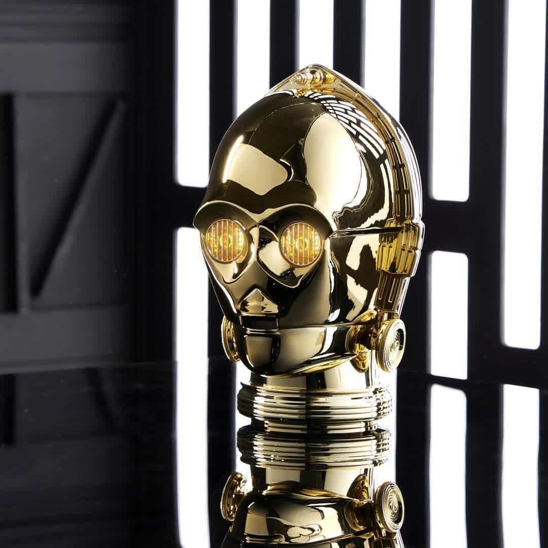 C-3PO プレミアムエレクトロニックヘッド スターウォーズ ヘッド スター・ウォーズ C-3PO プレミアムエレクトロニックヘッド