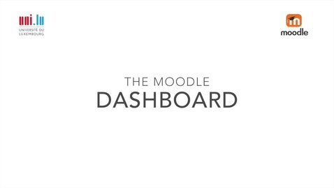 Thumbnail for entry Moodle-Dashboard