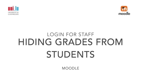 Thumbnail for entry Moodle Assignment - Not notifying students of their grade