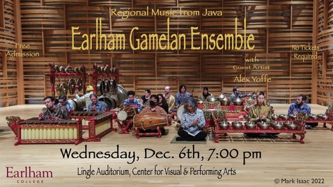 Thumbnail for entry Gamelan December 6, 2023