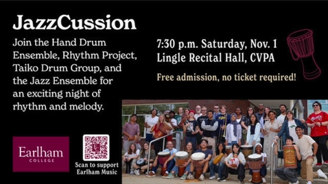 Thumbnail for JazzCussion Concert, Nov 1, 2025