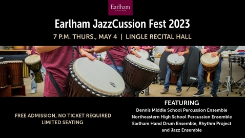 Thumbnail for entry JazzCussion Festival May 4, 2023