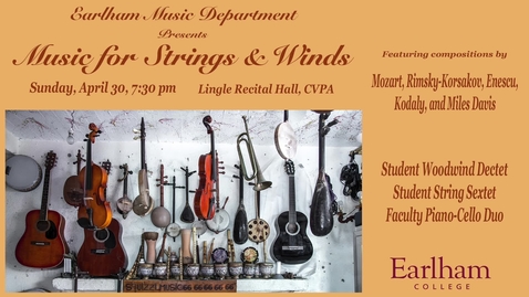Thumbnail for Music for Strings and Woodwinds April 30, 2023