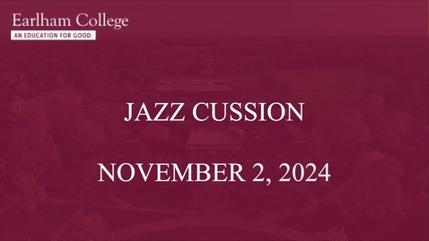 Thumbnail for JazzCussion November 2, 2024