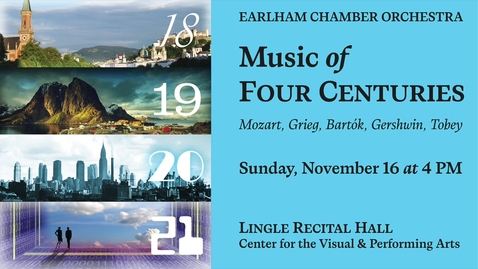 Thumbnail for Music for Four Centuries Nov. 16, 2025