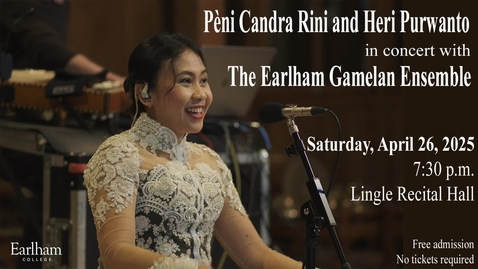 Thumbnail for Gamelan Concert April 16 2025