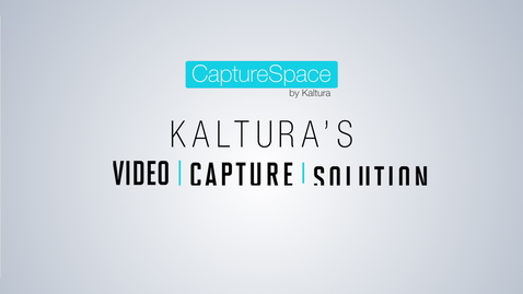 Thumbnail for CaptureSpace Overview