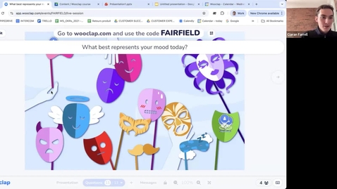 Thumbnail for WooClap Training for Faculty