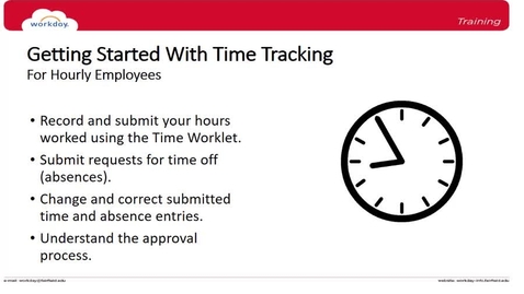 Thumbnail for Getting Started With Time Tracking (Hourly Employees)