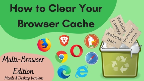 Thumbnail for How To Clear Your Browser Cache [All Major Browsers]