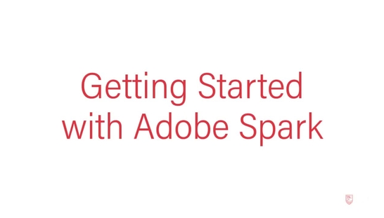 Getting Started with Adobe Spark