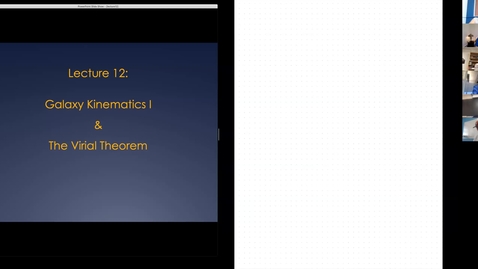 Thumbnail for AS342 - Lecture 12