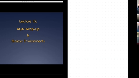 Thumbnail for AS342 - Lecture 15