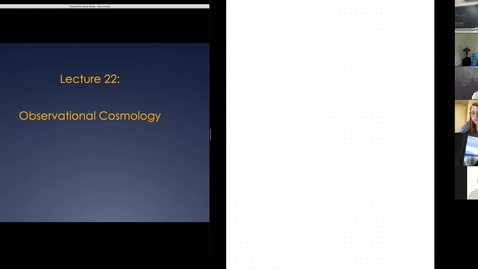 Thumbnail for AS342 - Lecture 22