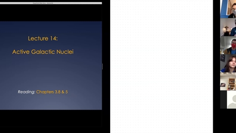 Thumbnail for AS342 - Lecture 14