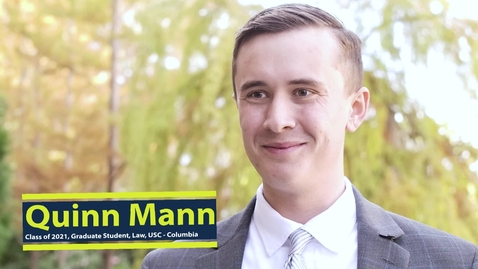 Thumbnail for entry Camak Core Graduate Spotlight - Quinn Mann '21 