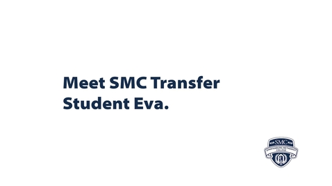 Thumbnail for entry Meet SMC Transfer Student Eva Nix