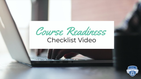 Thumbnail for entry Course Readiness Checklist