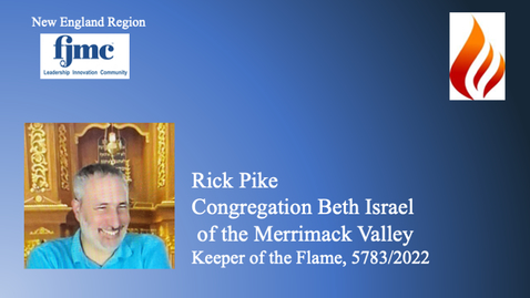 Thumbnail for entry Rick Pike - Congregation  Beth Israel of the Merrimack Valley