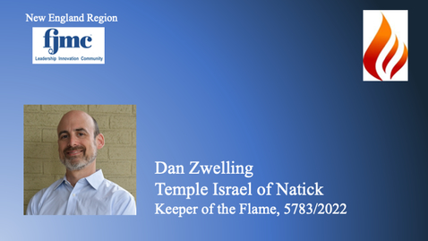 Thumbnail for entry Dan Zwelling - Temple Israel Natick