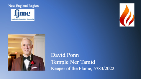 Thumbnail for entry David Ponn - Temple Ner Tamid