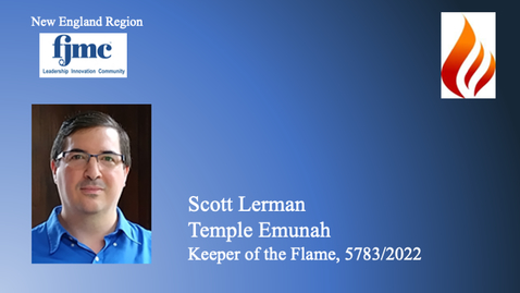 Thumbnail for entry Scott Lerman - Temple Emunah of Lexington