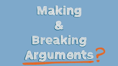 Thumbnail for What is an Argument?