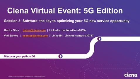 Thumbnail for S3P2: Planificación dinámica, network slicing y operaciones Zero Touch para el éxito de 5G