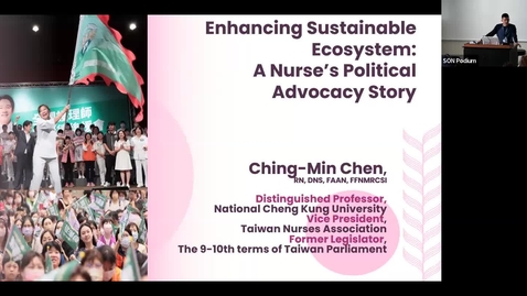 Thumbnail for Enhancing A Sustainable Nursing Ecosystem- A Nurse’s Political Advocacy Story