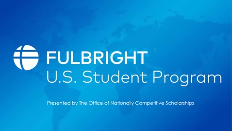 Thumbnail for Fulbright General Overview