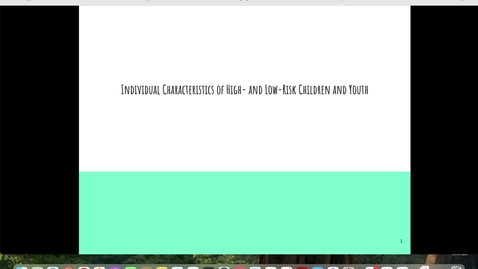 Thumbnail for McWhirter Chapter 5 - Individual Characterisistics