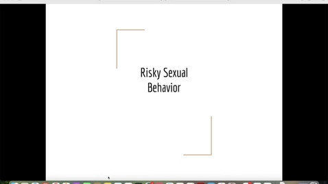 Thumbnail for Risky Sexual Behavior