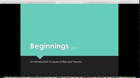 Thumbnail for Course Topic Introductory Video
