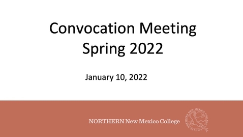 Thumbnail for Convocation Spring 2022