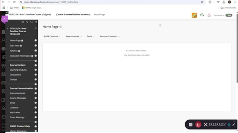 Thumbnail for Exporting a Blackboard Learn Original Course
