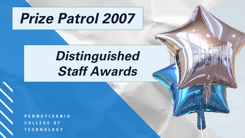 Thumbnail for entry 2007 Distinguished Staff Awards