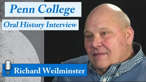 Thumbnail for Oral History Interview: Richard Weilminster