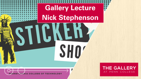 Thumbnail for Gallery Lecture: Nick Stephenson