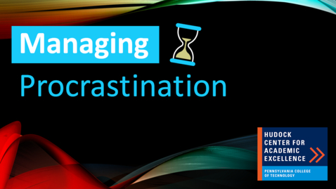 Thumbnail for Managing Procrastination