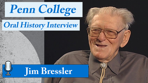 Thumbnail for Oral History Interview: Jim Bressler, Pt. 2