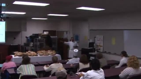 Thumbnail for William C. Butler Lecture Series:  Didier Rosada, Master Baker