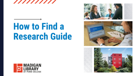 Thumbnail for entry How to: Find a Research Guide