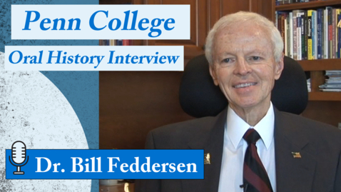 Thumbnail for Oral History Interview: Dr. Bill Feddersen